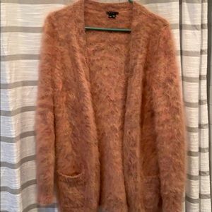 Theory Angora Wool Cardigan EUC